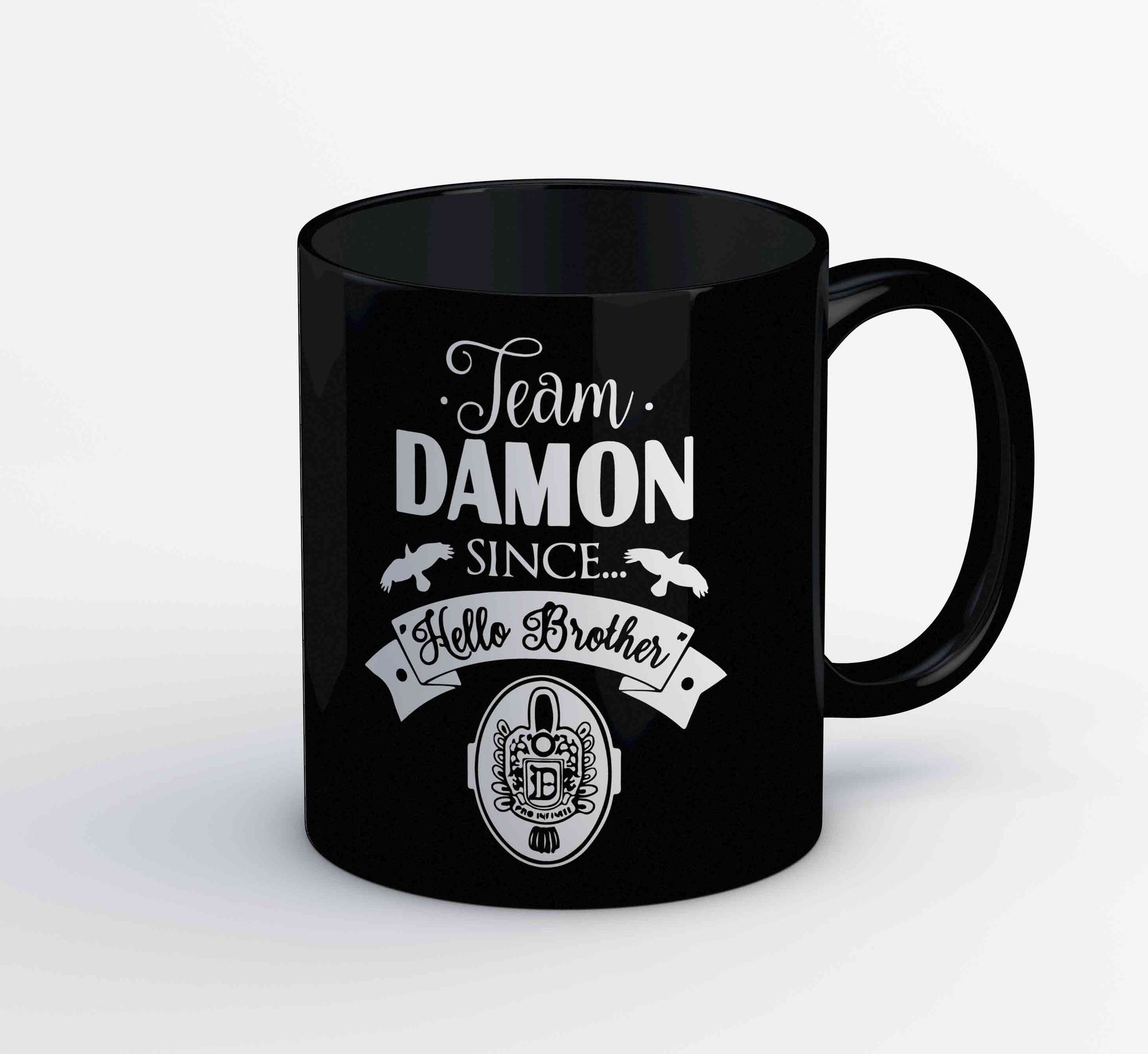 The Vampire Diaries Mug - Team Damon The Banyan Tee TBT