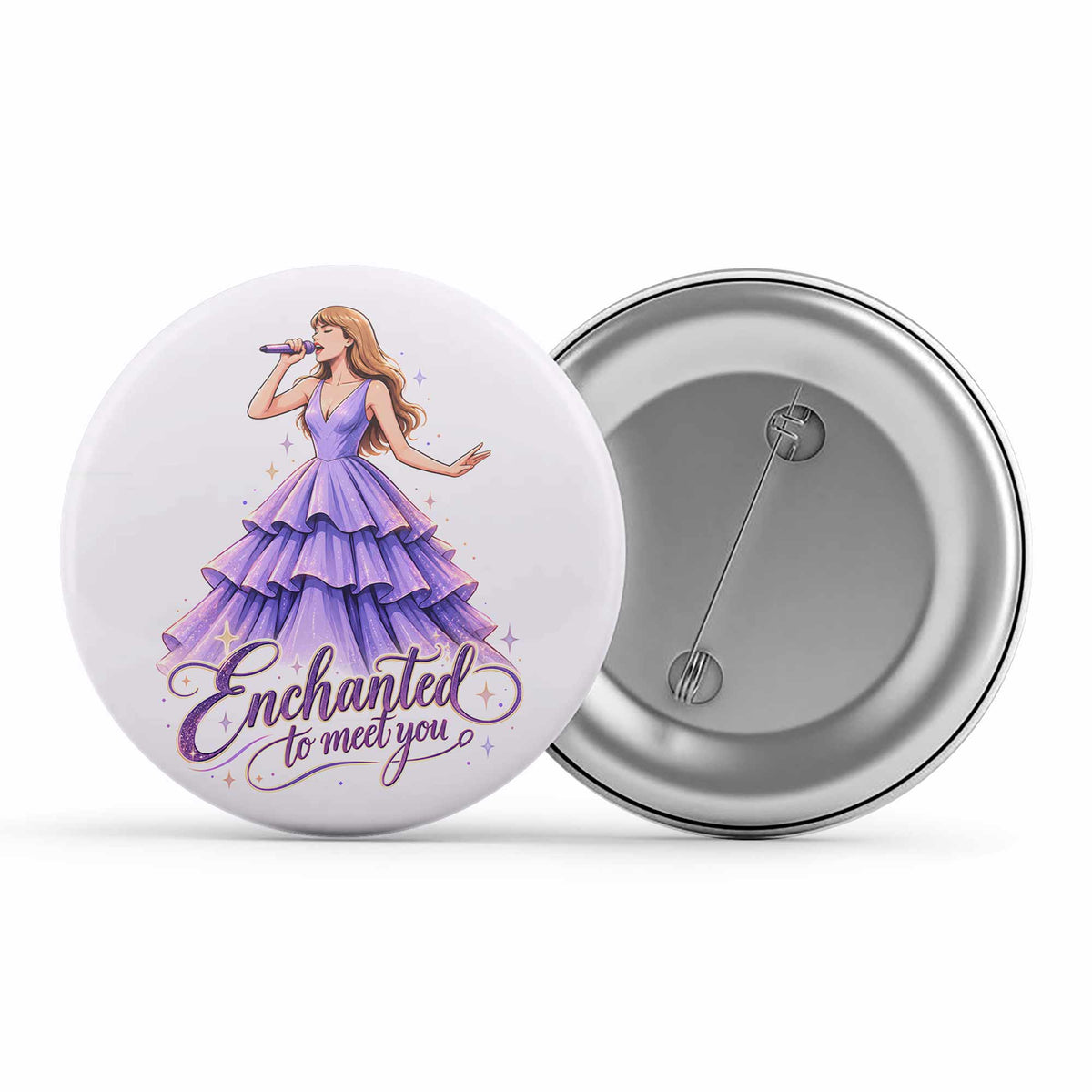 taylor swift enchanted badge pin button music band buy online united states usa the banyan tee tbt men women girls boys unisex  