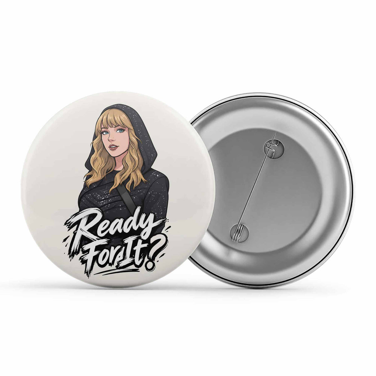 taylor swift ready for it badge pin button music band buy online united states usa the banyan tee tbt men women girls boys unisex  
