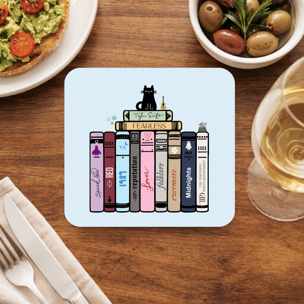 taylor swift tay's songbooks coasters wooden table cups indian music band buy online india the banyan tee tbt men women girls boys unisex