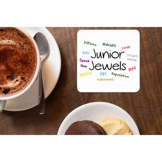 taylor swift junior jewels autograph tee coasters wooden table cups indian music band buy online india the banyan tee tbt men women girls boys unisex