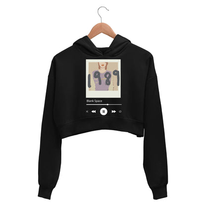 taylor swift blank space crop hoodie hooded sweatshirt upper winterwear music band buy online india the banyan tee tbt men women girls boys unisex black