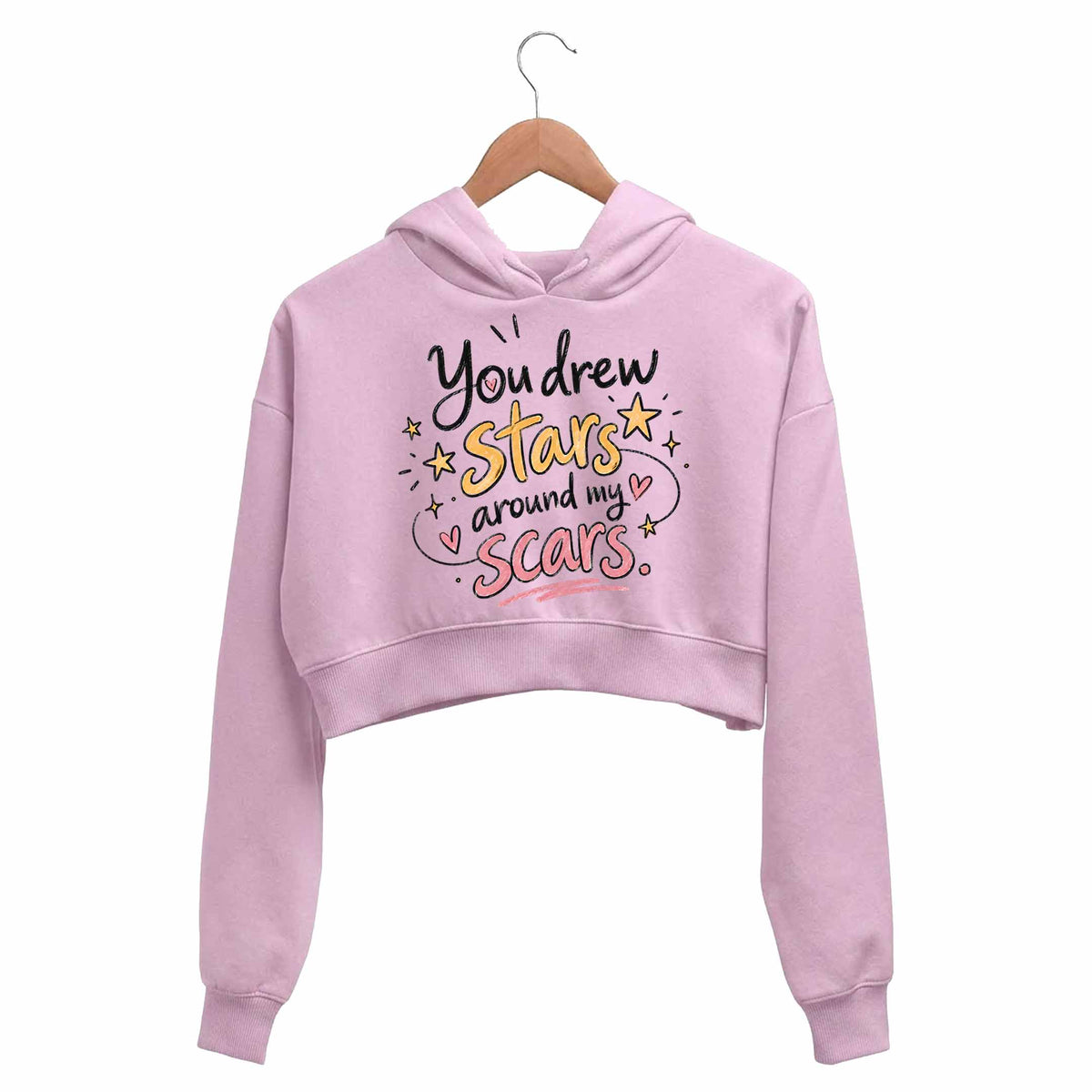 taylor swift you drew stars crop hoodie hooded sweatshirt upper winterwear music band buy online united states usa the banyan tee tbt men women girls boys unisex baby pink 