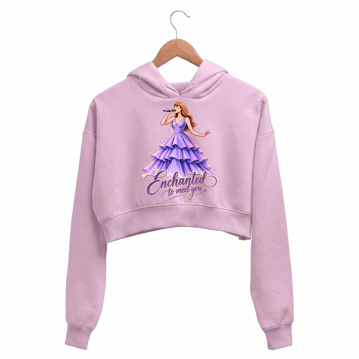 taylor swift enchanted crop hoodie hooded sweatshirt upper winterwear music band buy online united states usa the banyan tee tbt men women girls boys unisex baby pink 