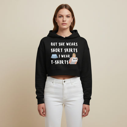 taylor swift i wear t-shirts crop hoodie hooded sweatshirt upper winterwear music band buy online india the banyan tee tbt men women girls boys unisex black