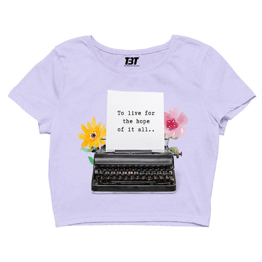 taylor swift live for the hope crop top music band buy online united states of america usa the banyan tee tbt men women girls boys unisex s