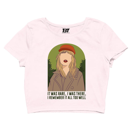 taylor swift all too well crop top music band buy online united states of america usa the banyan tee tbt men women girls boys unisex xs i remember it