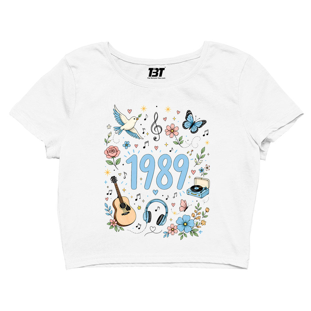 taylor swift 1989 crop top music band buy online united states usa the banyan tee tbt men women girls boys unisex s 