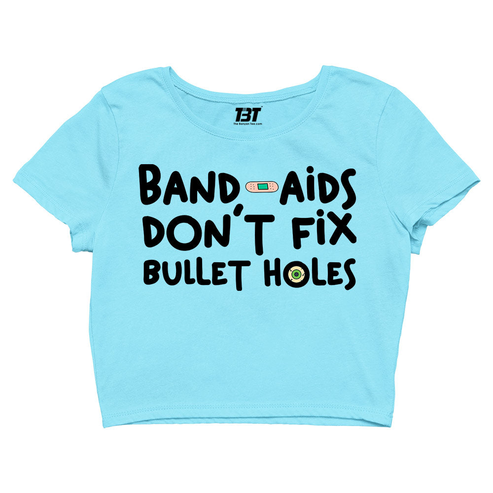 taylor swift bad blood crop top music band buy online united states of america usa the banyan tee tbt men women girls boys unisex xs band aids don't fix bullet holes