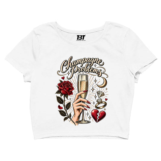 taylor swift champagne problems crop top music band buy online united states usa the banyan tee tbt men women girls boys unisex s 