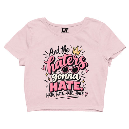 taylor swift haters gonna hate crop top music band buy online united states usa the banyan tee tbt men women girls boys unisex s 