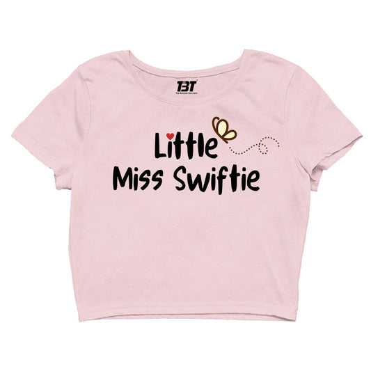 taylor swift little miss swiftie crop top music band buy online united states of america usa the banyan tee tbt men women girls boys unisex s