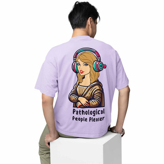 taylor swift oversized t shirt - pathological people pleaser music t-shirt lavender buy online india the banyan tee tbt men women girls boys unisex