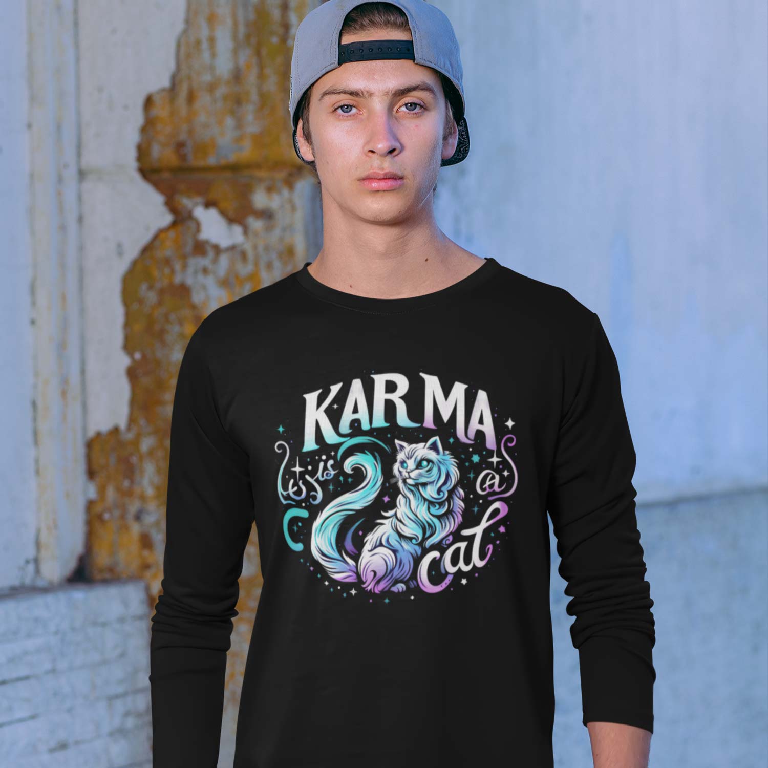 taylor swift karma cat full sleeves long sleeves music band buy online india the banyan tee tbt men women girls boys unisex black