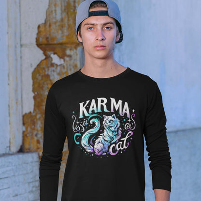 taylor swift karma cat full sleeves long sleeves music band buy online india the banyan tee tbt men women girls boys unisex black