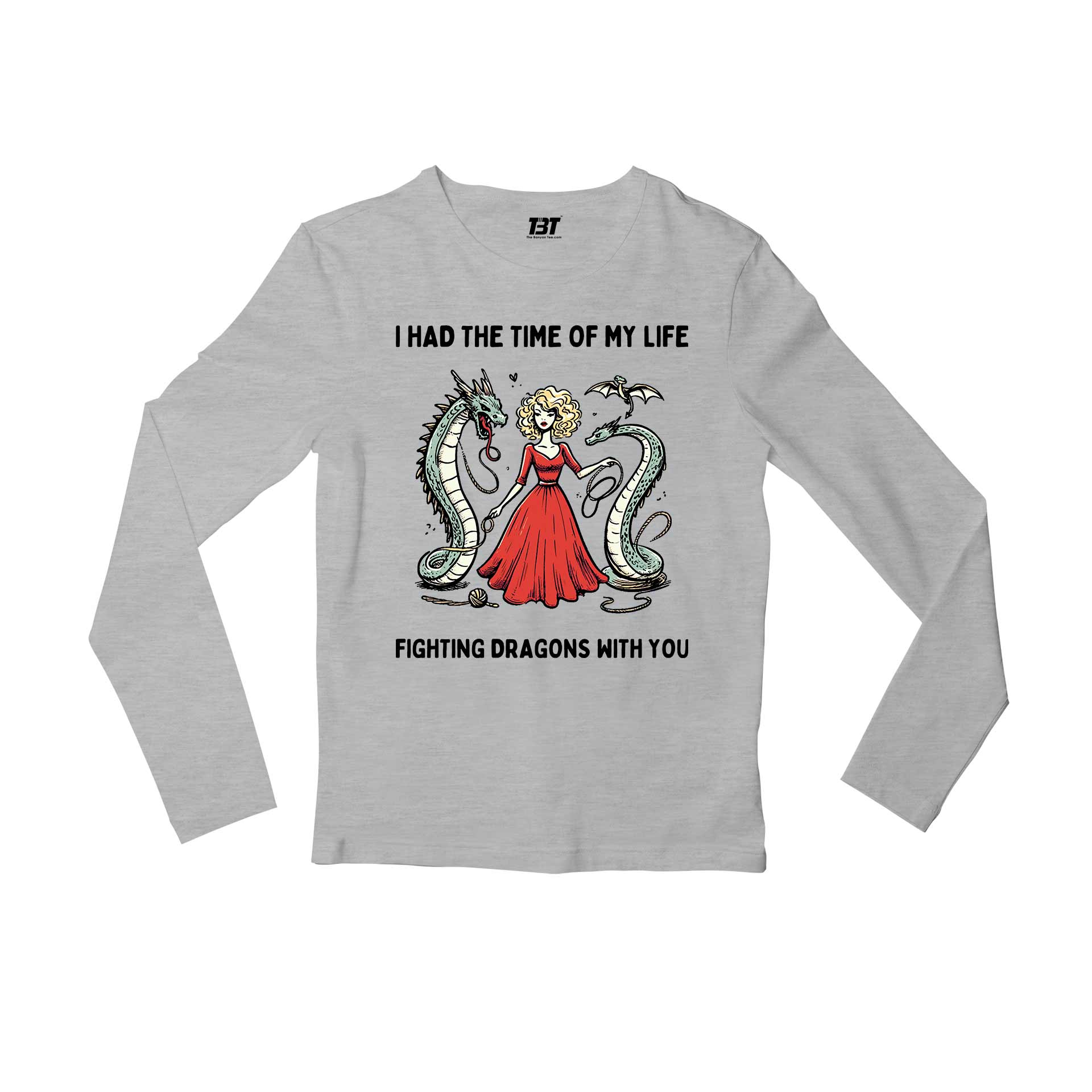 taylor swift long live full sleeves long sleeves music band buy online india the banyan tee tbt men women girls boys unisex gray