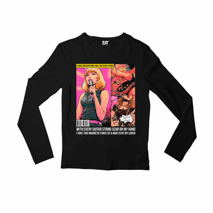 taylor swift my lover full sleeves long sleeves music band buy online india the banyan tee tbt men women girls boys unisex black