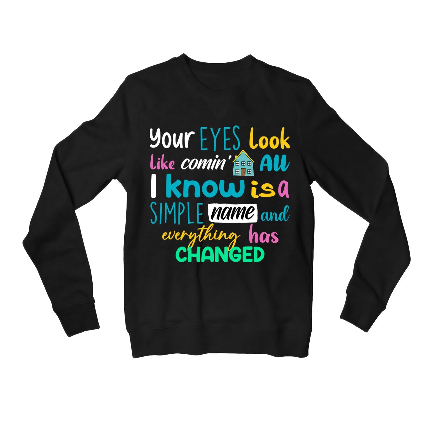 taylor swift everything has changed sweatshirt upper winterwear music band buy online united states usa the banyan tee tbt men women girls boys unisex black