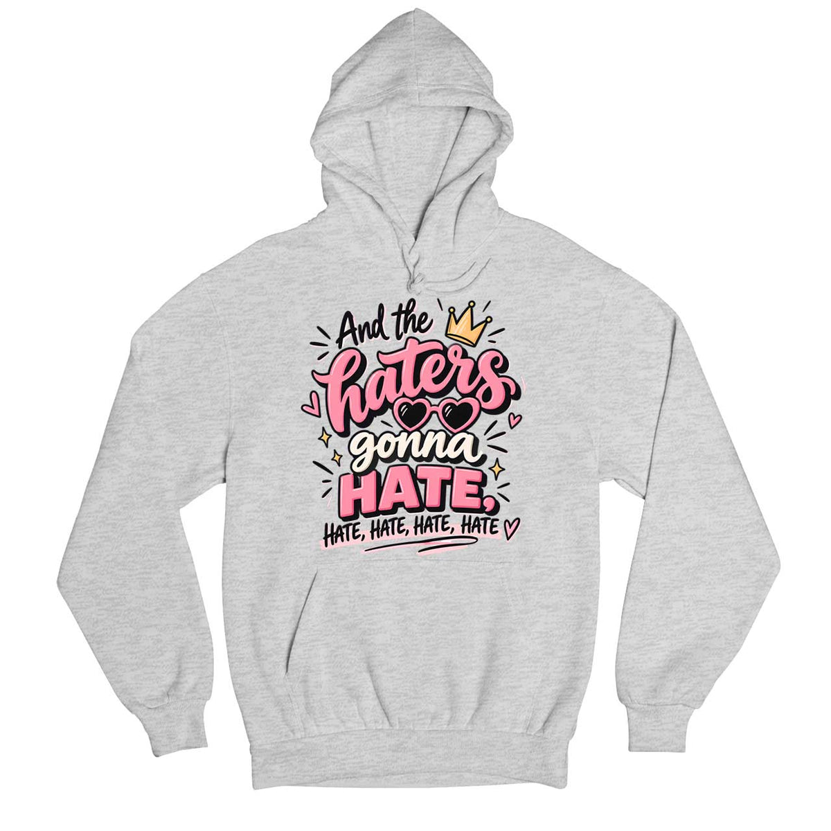 taylor swift haters gonna hate hoodie hooded sweatshirt winterwear music band buy online united states usa the banyan tee tbt men women girls boys unisex gray 