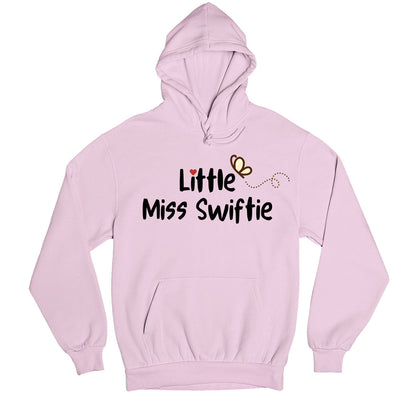 taylor swift little miss swiftie hoodie hooded sweatshirt winterwear music band buy online united states usa the banyan tee tbt men women girls boys unisex baby pink