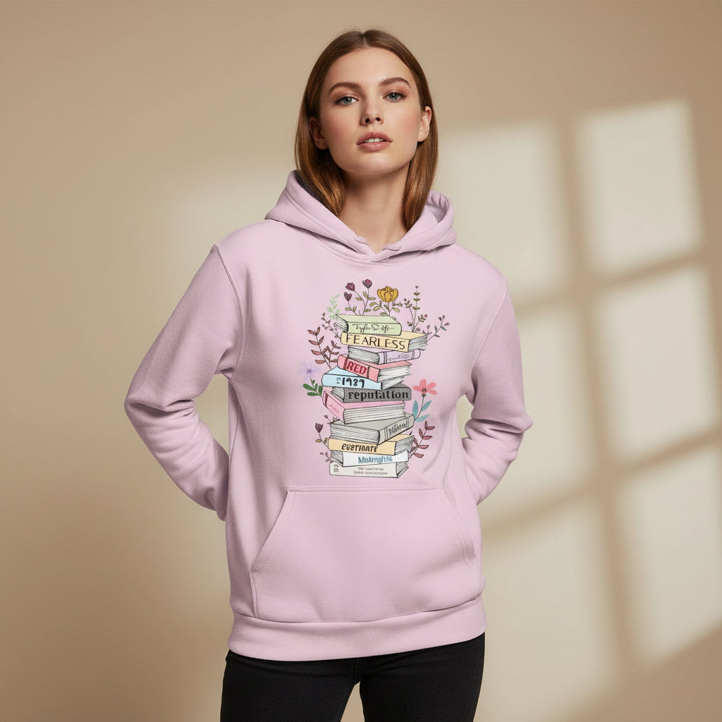 taylor swift the tale of tunes hoodie hooded sweatshirt winterwear music band buy online united states usa the banyan tee tbt men women girls boys unisex baby pink