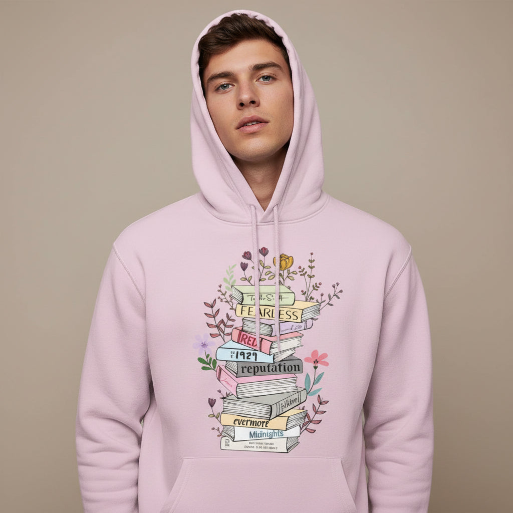 taylor swift the tale of tunes hoodie hooded sweatshirt winterwear music band buy online united states usa the banyan tee tbt men women girls boys unisex baby pink