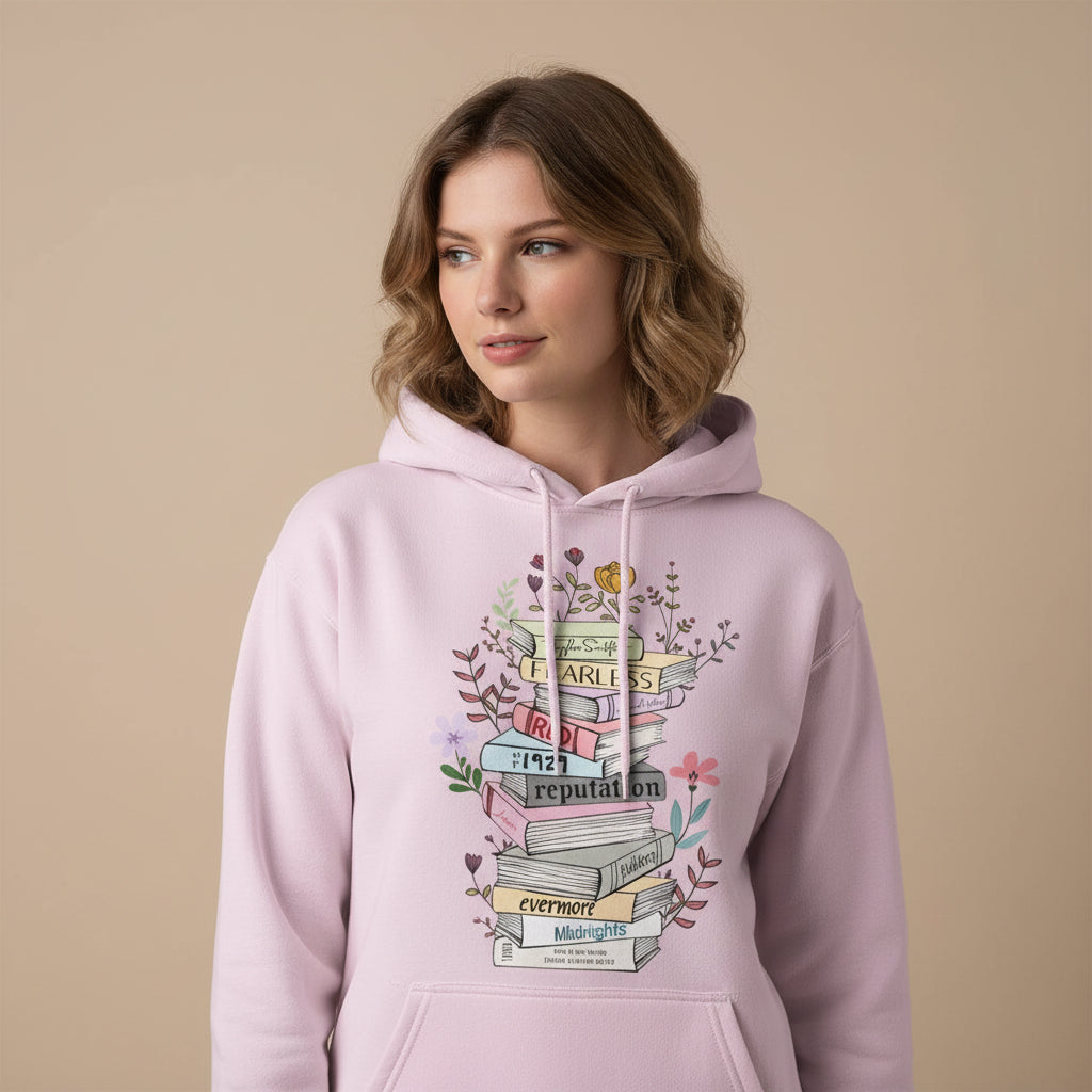 taylor swift the tale of tunes hoodie hooded sweatshirt winterwear music band buy online united states usa the banyan tee tbt men women girls boys unisex baby pink