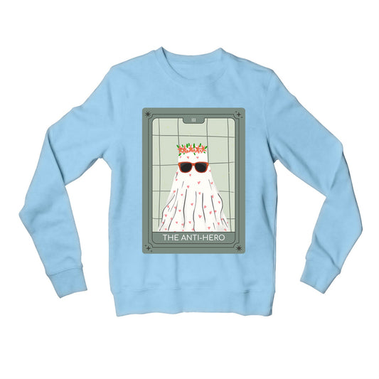 taylor swift the anti hero sweatshirt upper winterwear music band buy online united states usa the banyan tee tbt men women girls boys unisex gray