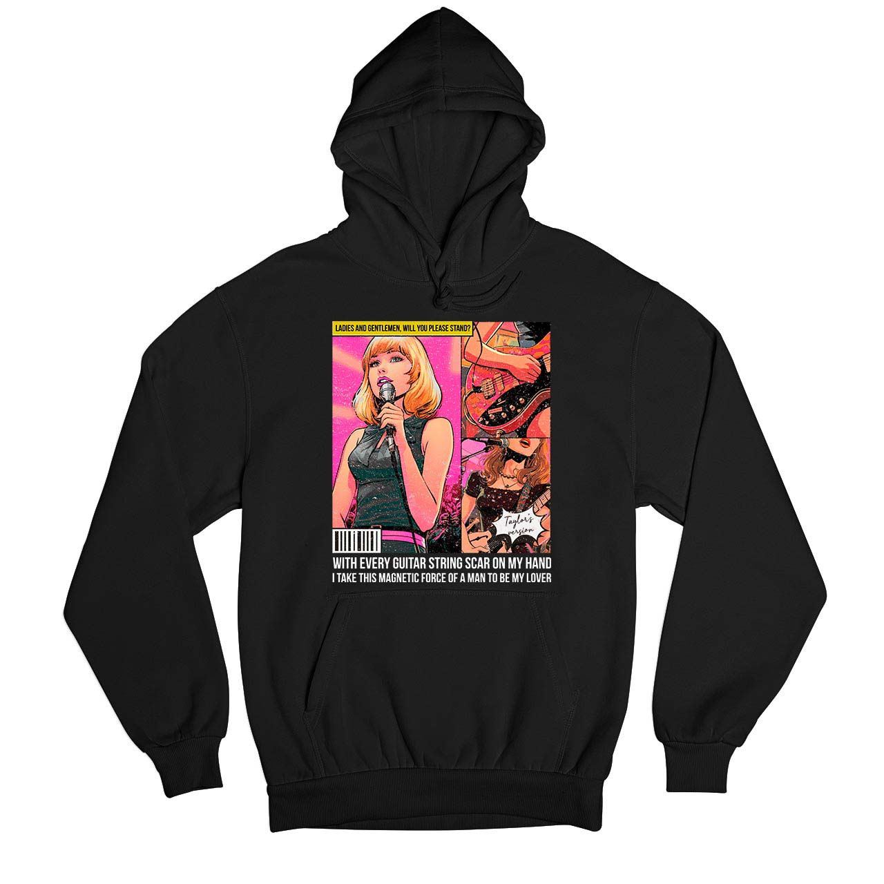 taylor swift my lover hoodie hooded sweatshirt winterwear music band buy online united states usa the banyan tee tbt men women girls boys unisex black