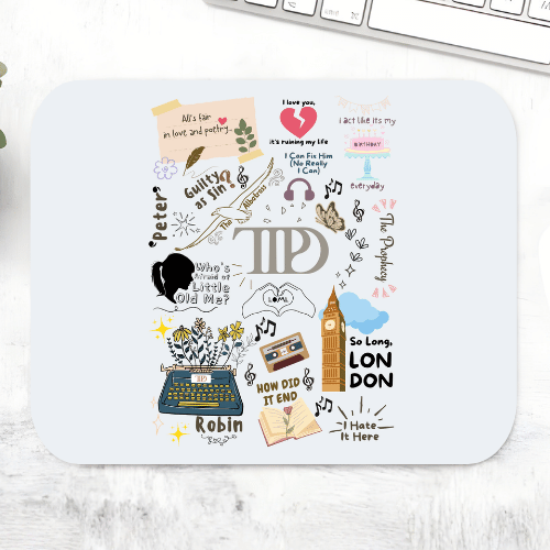 taylor swift a poet's doodle mousepad logitech large music band buy online united states of america usa the banyan tee tbt men women girls boys unisex