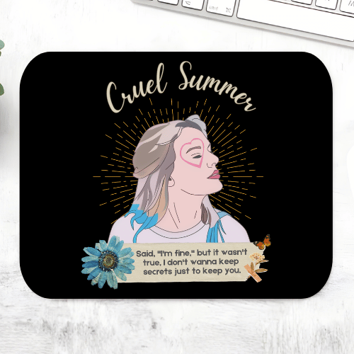 taylor swift cruel summer mousepad logitech large music band buy online united states of america usa the banyan tee tbt men women girls boys unisex