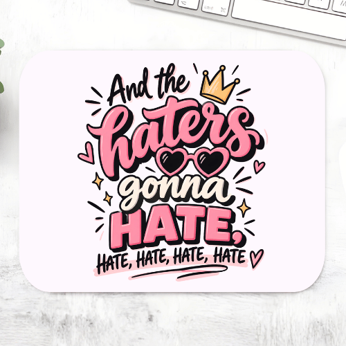 taylor swift haters gonna hate mousepad logitech large anime music band buy online united states usa the banyan tee tbt men women girls boys unisex  