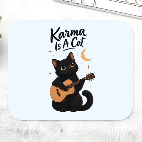 taylor swift karma cat mousepad logitech large anime music band buy online united states usa the banyan tee tbt men women girls boys unisex  