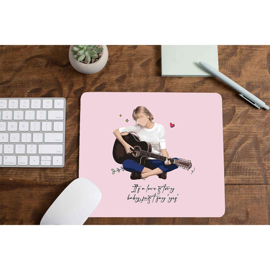 taylor swift love story mousepad logitech large anime music band buy online united states of america usa the banyan tee tbt men women girls boys unisex