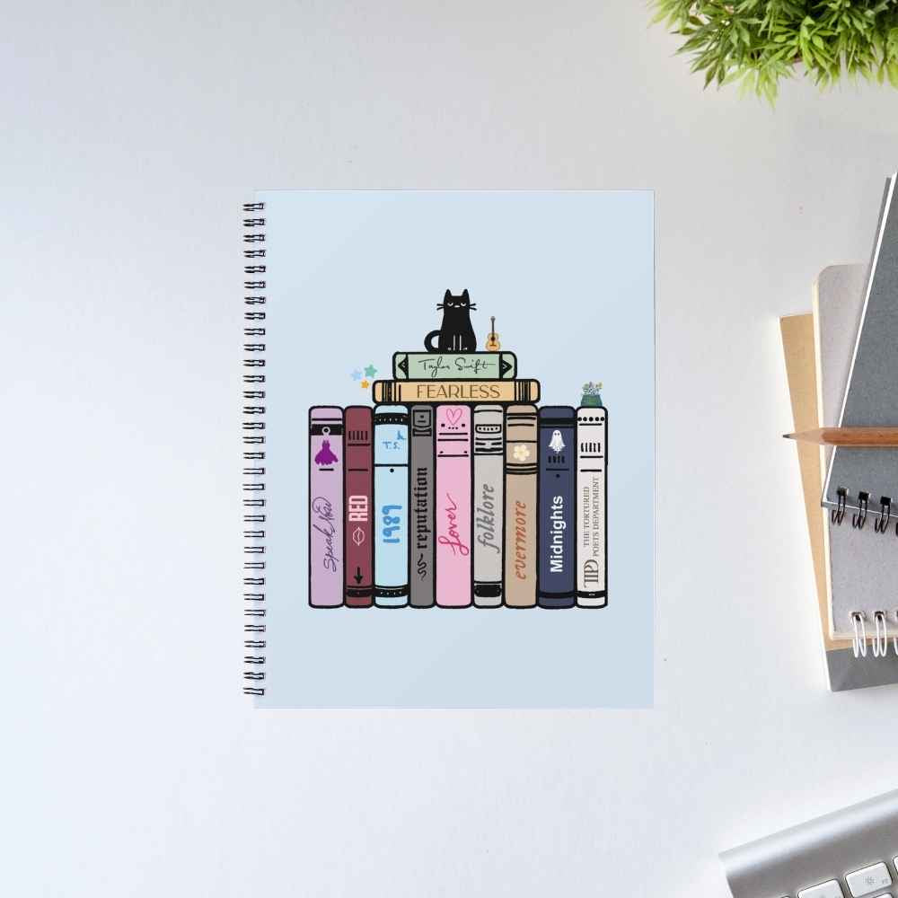 taylor swift tay's songbooks notebook notepad diary buy online united states of america usa the banyan tee tbt unruled