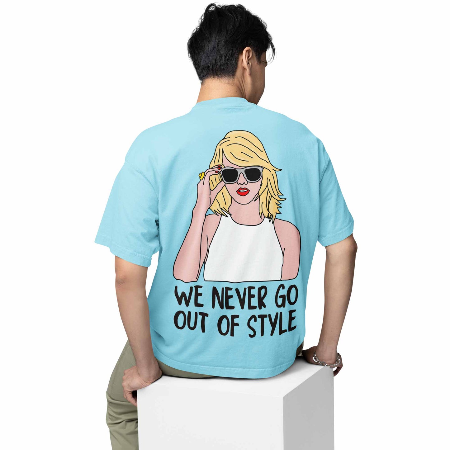 taylor swift oversized t shirt - style music t-shirt baby blue buy online india the banyan tee tbt men women girls boys unisex