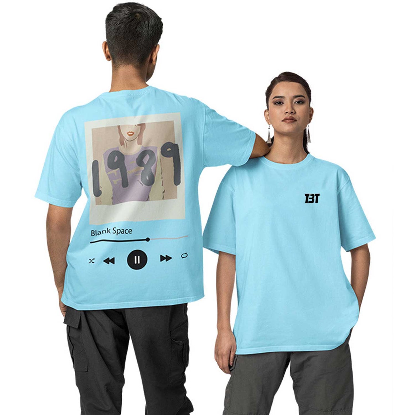Oversized T shirt - Blank Space