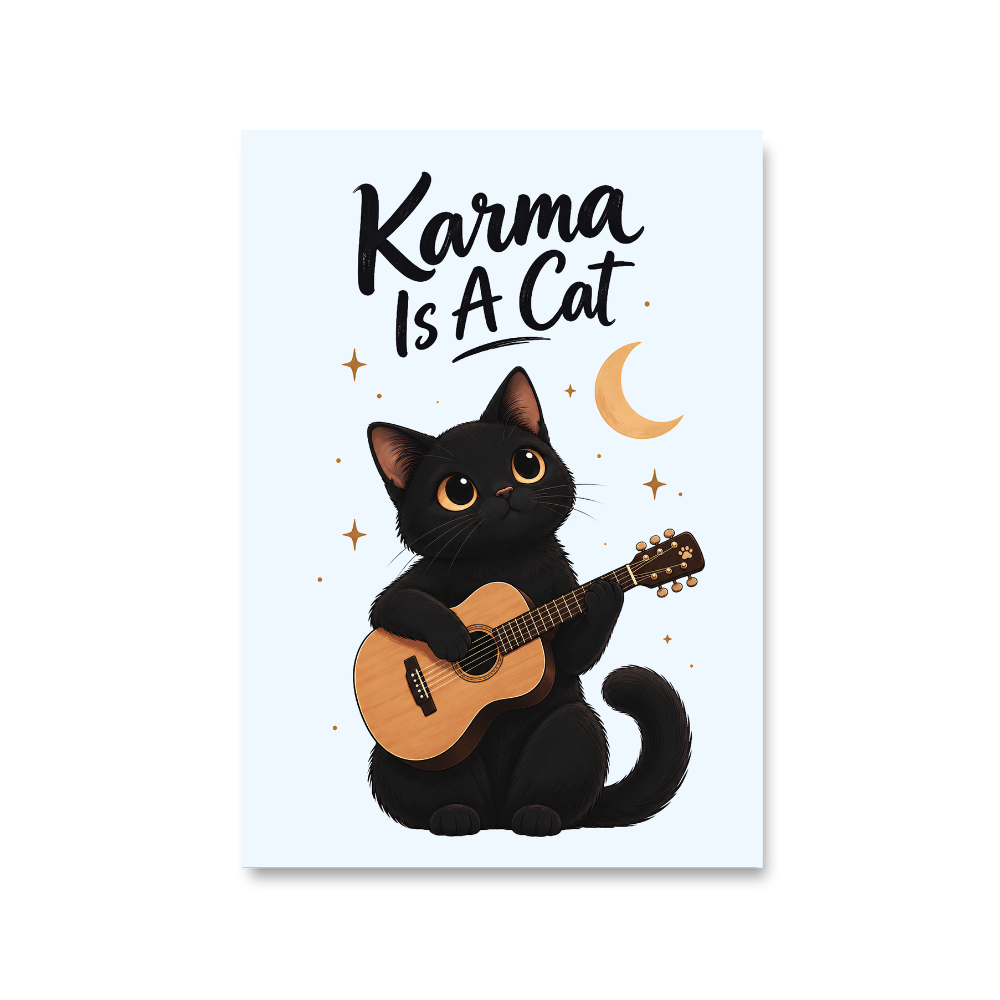 taylor swift karma cat poster wall art buy online united states usa the banyan tee tbt 8 x 10 