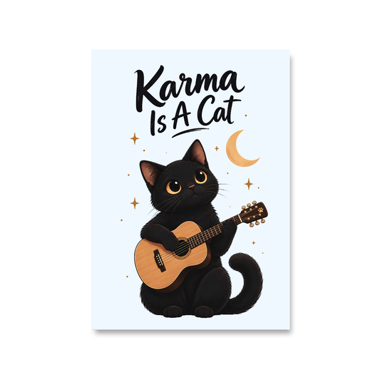 taylor swift karma cat poster wall art buy online united states usa the banyan tee tbt 8 x 10 