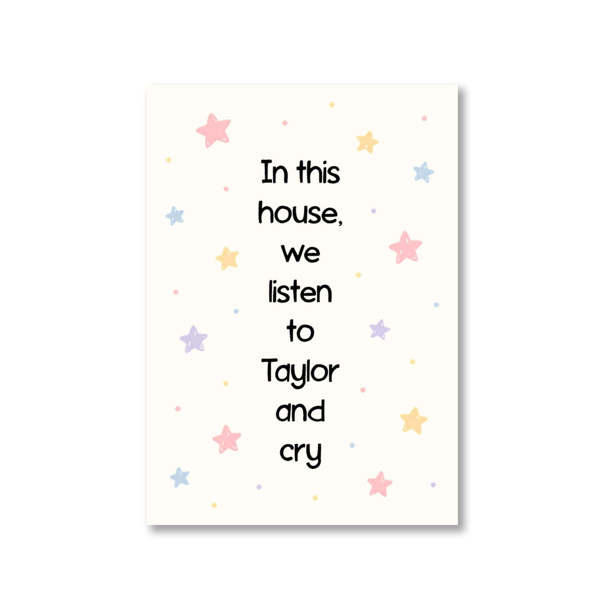 taylor swift in this house poster wall art buy online united states usa the banyan tee tbt 8 x 10 