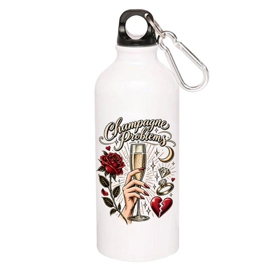 taylor swift champagne problems sipper steel water bottle flask gym shaker music band buy online india the banyan tee tbt men women girls boys unisex  