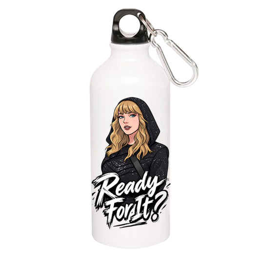 taylor swift ready for it sipper steel water bottle flask gym shaker music band buy online india the banyan tee tbt men women girls boys unisex  