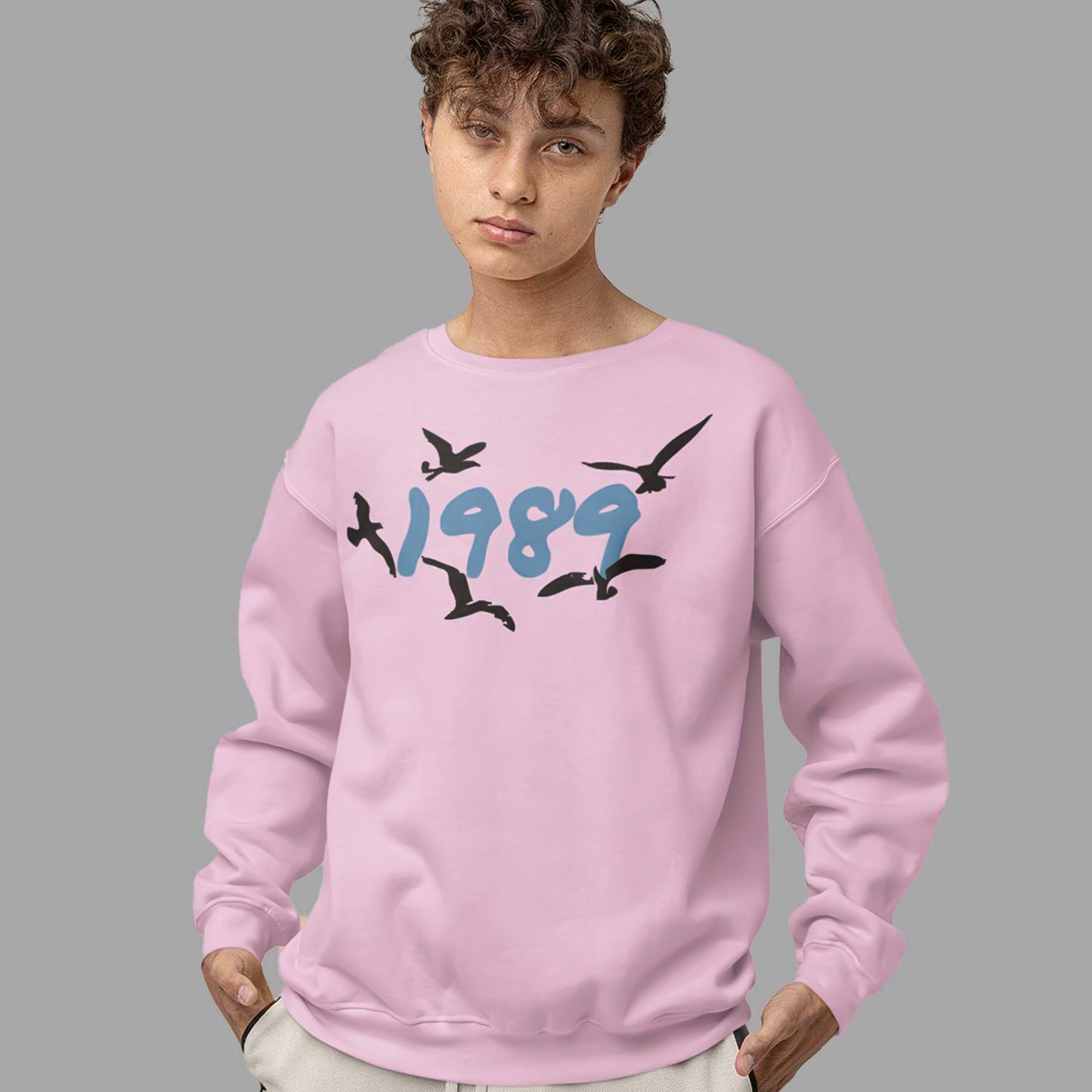 taylor swift 1989 sweatshirt upper winterwear music band buy online united states of america usa the banyan tee tbt men women girls boys unisex baby pink