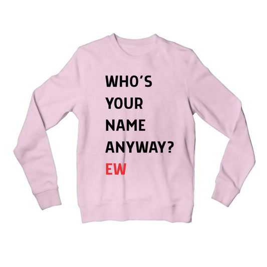 taylor swift who's your name custom t-shirt sweatshirt upper winterwear music band buy online united states usa the banyan tee tbt men women girls boys unisex baby pink 