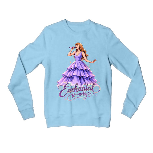 taylor swift enchanted sweatshirt upper winterwear music band buy online united states usa the banyan tee tbt men women girls boys unisex baby blue 