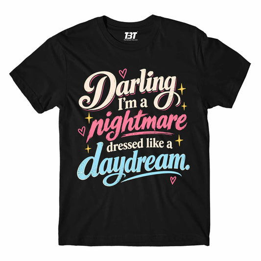taylor swift dressed like a daydream t-shirt music band buy online united states usa the banyan tee tbt men women girls boys unisex black 