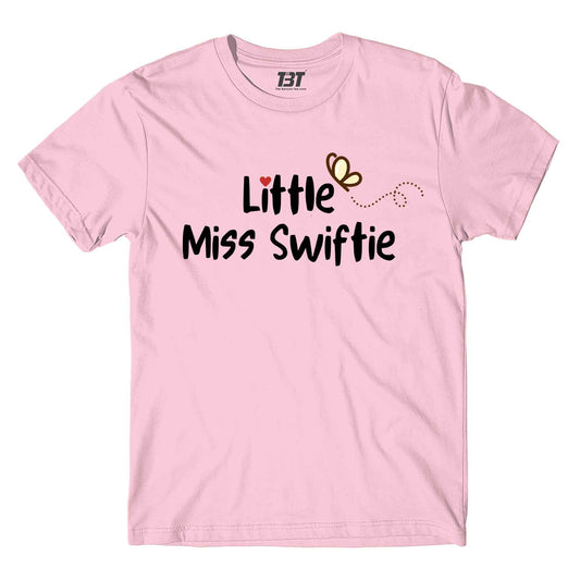 taylor swift little miss swiftie t-shirt music band buy online united states of america usa the banyan tee tbt men women girls boys unisex baby pink