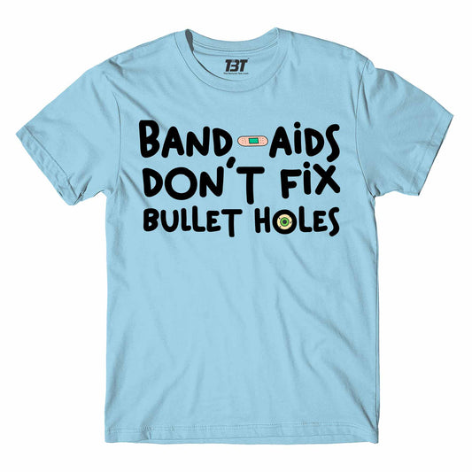 taylor swift bad blood t-shirt music band buy online usa united states the banyan tee tbt men women girls boys unisex Sky Blue band-aids don't fix bullet holes