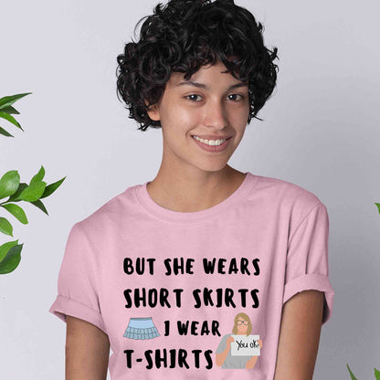 taylor swift i wear t-shirts t-shirt music band buy online united states of america usa the banyan tee tbt men women girls boys unisex baby pink