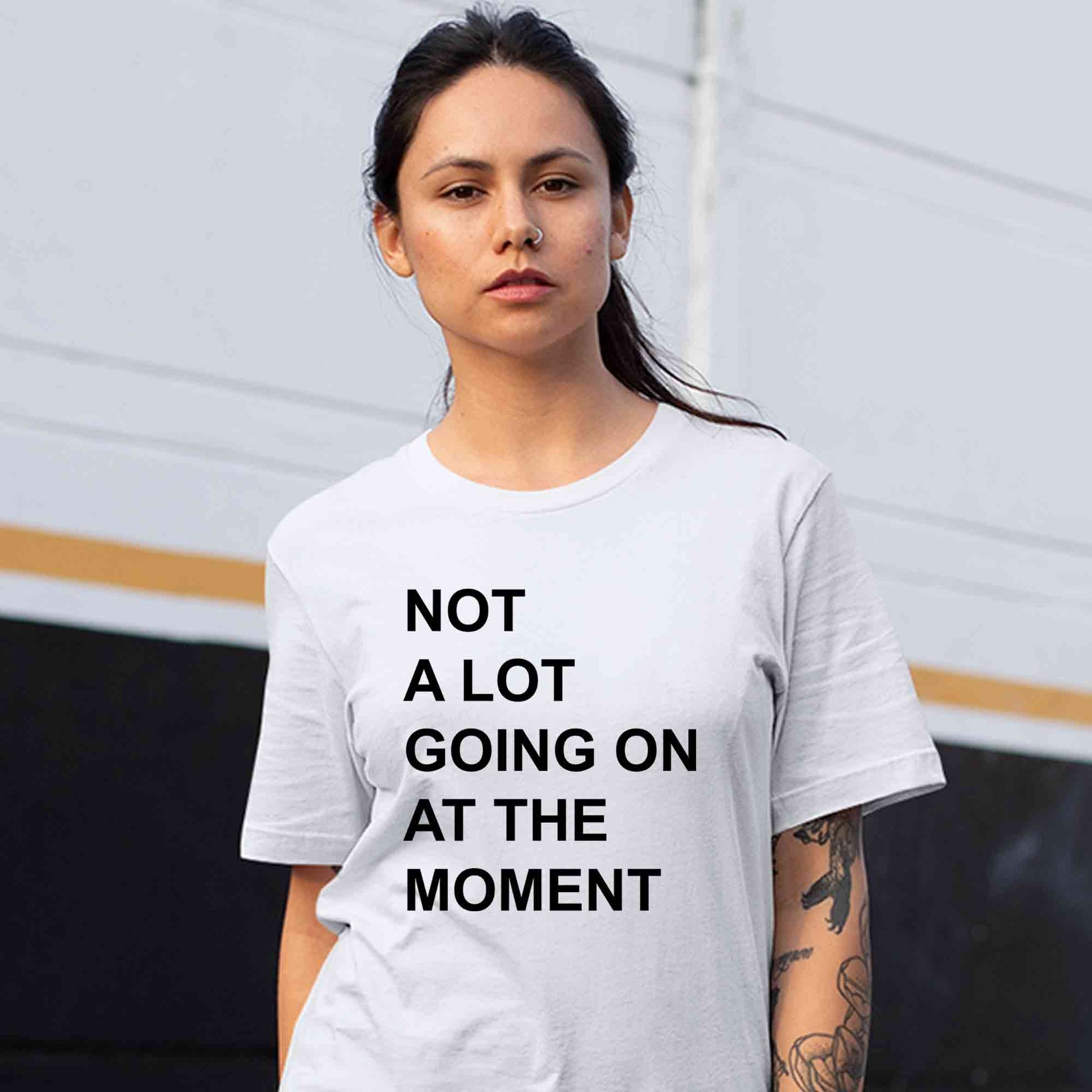 taylor swift not a lot going on t-shirt music band buy online united states of america usa the banyan tee tbt men women girls boys unisex white  Edit